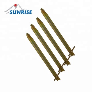 56878C # Heavy-Duty 50cm T-peg de acero con Pin Outdoor T-Shape Tent Nail Tent Accesorio para acampar y actividades - Product Image 3