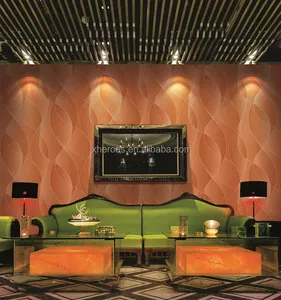 Modern Popular Artistic Design 3D Vinyl Wallpaper Home Decoration