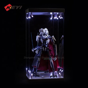 Hot tùy chỉnh LED thắp sáng Acrylic hình chữ nhật trường hợp, quy mô 1/6/12 "hành động hình hiển thị trường hợp - Product Image 2