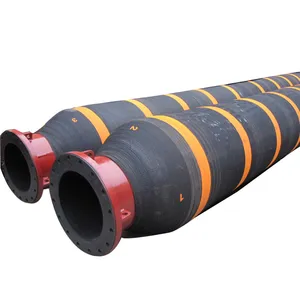 Tubo flessibile di gomma galleggiante/tubo flessibile di dragaggio galleggiante/tubo flessibile di aspirazione del petrolio marino tubo flessibile del petrolio greggio