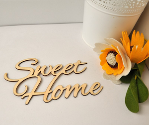 Letras do alfabeto para parede, alfabeto de madeira decorativa pequena letras para parede - Product Image 1