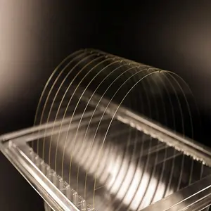 0.2 millimetri 0.3 millimetri 0.4 millimetri 0.5 millimetri 0.7 millimetri 1 millimetri di vetro di Quarzo Wafer/vetro borosilicato Wafer