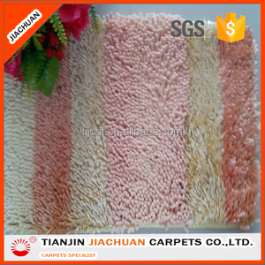 Nhà sản xuất pvc lại <span class=keywords><strong>polyester</strong></span> <span class=keywords><strong>chenille</strong></span> vải noodle thảm - Product Image 6