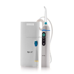 Oral <span class=keywords><strong>dental</strong></span> irrigador <span class=keywords><strong>agua</strong></span> Jet Pick dientes dentales flosser Hydro seda Set - Product Image 5