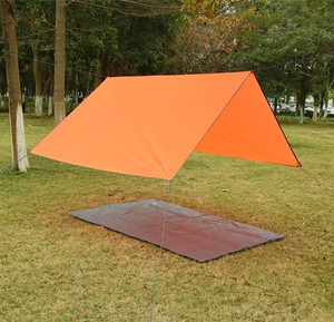 Woqi Waterdichte Custom Made Outdoor Lichtgewicht Onderdak Schaduw Tarp Voor Camping Strand Zonnescherm Onderdak - Product Image 2