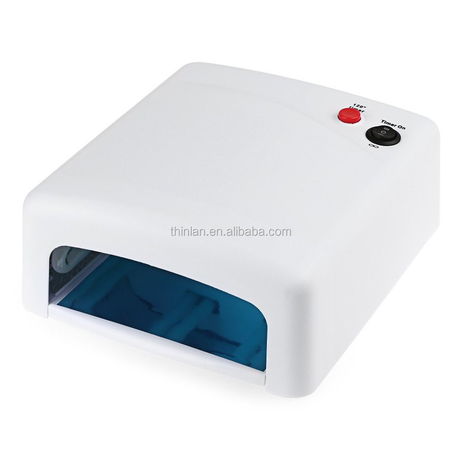 UV LED Nail Lamp 36W - Efficient Gel Curing for Nails | Rose/Red