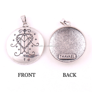 Pendentif Huilin Ezili Freda Vodou <span class=keywords><strong>Veve</strong></span> Loa Lwa, Amulette d'Abondance et d'Amour des Esprits Haïtiens - Product Image 4