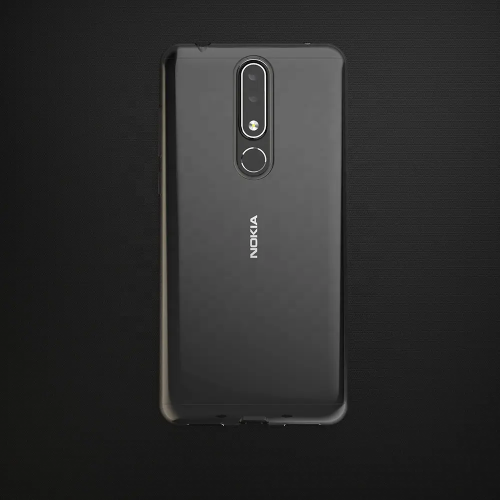 Для Nokia 3,1 Plus 0,8 мм 1 мм 0,5 мм Прозрачная мягкая задняя крышка из ТПУ для мобильного телефона Nokia 3,1 Plus 7,1 Plus X7