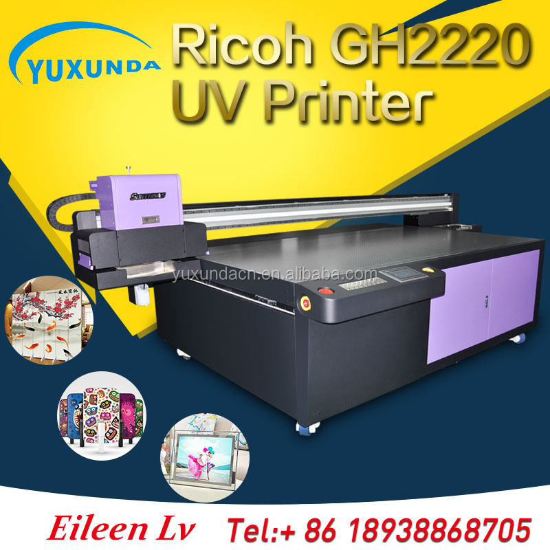 Le toit du monde imprimante avec Ricoh têtes d'impression a3 numérique à plat imprimante