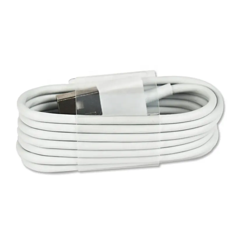 Оптовая продажа, 8-контактный кабель для iPhone, шнур для быстрой зарядки iPhone 12 11 pro XS Max XR X IPad, зарядное устройство для мобильного телефона, USB кабели