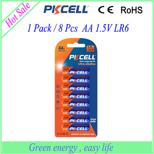 Bonne Qualité PKCELL am3 LR6 aa piles alcalines pour les Détecteurs de Fumée - Product Image 1
