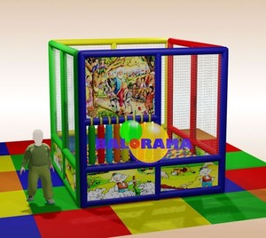 PISCINA DE BOLAS para niños pequeños, estanque de bolas, 2x2x2 PISCINA DE BOLAS DE HIERRO - Product Image 4