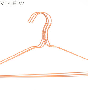Perchas de Alambre para Lavandería, Ajustables, Color Naranja, para Ropa - Product Image 2