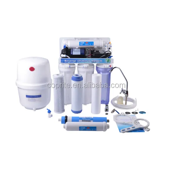 Système d'osmose inverse (7 l), purificateur d'eau, 5 étapes, pour usage domestique