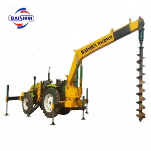Lowest Price Of Tractor Auger Piling Bore Pile Machine Price