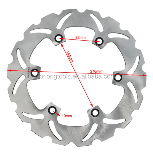 PARA HONDA 276 MILÍMETROS FRENTE ROTOR DISCO de FREIO VFR Z CBR 400 F 600