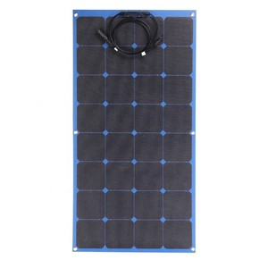 Panel Solar Flexible <span class=keywords><strong>Sunpower</strong></span> ETFE de 100W, <span class=keywords><strong>Precio</strong></span> de Fábrica en China 2019, con 22%-25% de Eficiencia y 5 Años de Garantía - Product Image 2