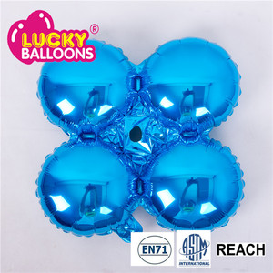 Rueda de la maravilla juguete inflable decoraciones fiesta de <span class=keywords><strong>cumpleaños</strong></span> de helio globo de la hoja - Product Image 2