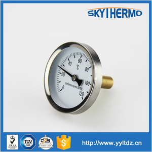 Termômetro de Vapor de Alta Temperatura com Mostrador Redondo Pequeno - Product Image 6
