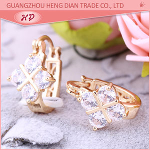 أحدث تصميمات الأقراط الذهبية البسيطة والعصرية للفتيات - Product Image 6