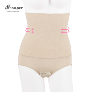 S-SHAPER femmes taille haute Corset Shapewear gaines culotte entrejambe respirant tricoté taille mince formateur adultes fesses rembourrées - Product Image 1