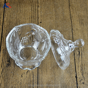 Caja <span class=keywords><strong>de</strong></span> regalo promocional, bonito y pequeño tazón <span class=keywords><strong>de</strong></span> azúcar <span class=keywords><strong>de</strong></span> vidrio, tarro <span class=keywords><strong>de</strong></span> <span class=keywords><strong>cocina</strong></span> para dulces, soporte para nueces secas con tapa - Product Image 6