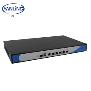 हेसवेल कोर i3 i7 19 इंच 1u Rackमाउंट सर्वर बैरबोन, छह इनटेल ग्बे लन समर्थन pfsense और Linux - Product Image 3