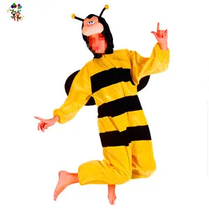 男女通用成人和儿童睡衣蜜蜂动物服装HPC-3172
