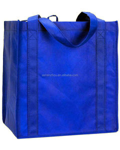 Top vente <span class=keywords><strong>eco</strong></span> friendly personnalisé logo impression promotion cadeau sac grand <span class=keywords><strong>vert</strong></span> non tissé sac - Product Image 6