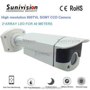 Sistema de seguridad doméstico lente estándar M12 3.6 / 6/8/12 / 16m m lente 2 ARRAY LED 4 en 1 AHD + CVI + TVI + CVBS cámara de - Product Image 3
