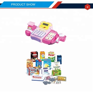 B/O niños pretend supermercado <span class=keywords><strong>juguete</strong></span> <span class=keywords><strong>caja</strong></span> <span class=keywords><strong>registradora</strong></span> <span class=keywords><strong>con</strong></span> micrófono - Product Image 2