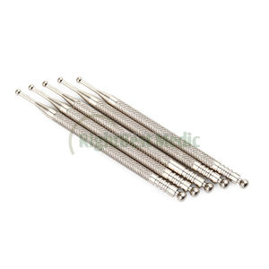 Localisateur de points auriculaires Portable, dispositif d'<span class=keywords><strong>acupuncture</strong></span> à tête ronde, sonde d'oreille, rouleau de beauté pour le visage, soins de santé, nouveau - Product Image 1