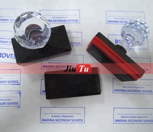 China proveedor flash sello plástico/material más popular con su nombre, departamento, Empresa, logotipo <span class=keywords><strong>de</strong></span> la marca - Product Image 2