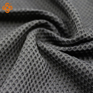 Respirant 87% nylon 13% spandex élastique tissu nid d'abeille pour le vêtement de sport - Product Image 1