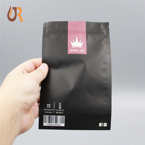 Ecológico nuevo venir suministros pequeño sello de calor negro cerradura de plástico compostable empey té de embalaje con propio logo - Product Image 5