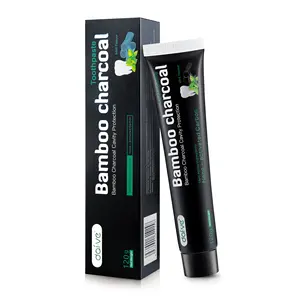 Pasta Dental de Carbón de Bambú Activado, Blanqueadora, Elimina Manchas y <span class=keywords><strong>Mal</strong></span> <span class=keywords><strong>Aliento</strong></span> para Dientes y Encías - Product Image 1