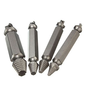 4pcs בורג Extractor מקדחי מדריך סט שבורה פגום בורג מסיר מהירות החוצה SA604 P50 - Product Image 4