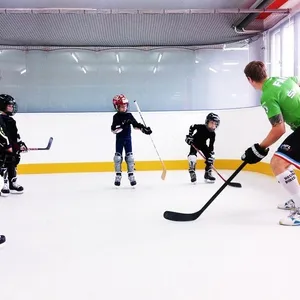 Polyethylen Umweltfreundlich Recycling Hockey Skating rink boden fliesen UHMW PE synthetische eisbahn