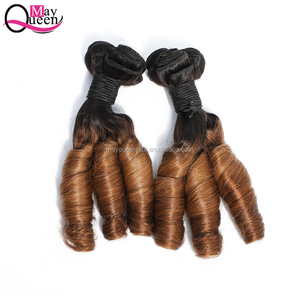 May Queen Vendita Calda Extension <span class=keywords><strong>di</strong></span> Capelli Umani Brasiliani Flexi/Pixie/Pissy Curl Double Drawn, Capelli Fumi, Capelli Remy - Product Image 6