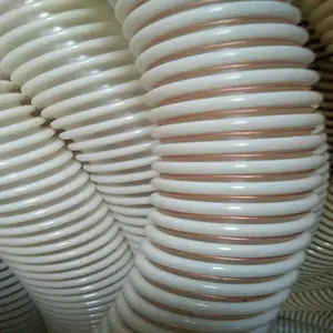 聚氨酯光滑壁塑料螺旋吸风软管聚氨酯风管