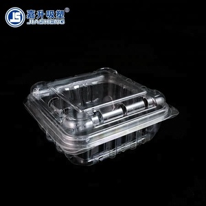 Caja de frutas de arándanos Forma al vacío PET Plástico <span class=keywords><strong>Clamshell</strong></span> Embalaje Cajas de plástico elegantes - Product Image 5