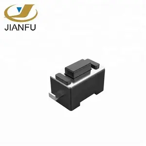 reverse mount tactile black stem smd momentary switch