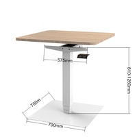Table basse de canapé ergonomique électrique motorisée à hauteur réglable pour ordinateur portable, table de chevet, table à thé