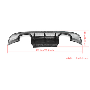 Lame de pare-choc arrière en carbone, accessoire pour Jaguar XE <span class=keywords><strong>2015</strong></span> - Product Image 6