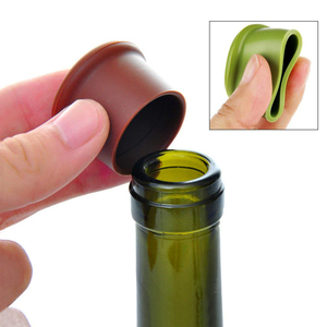 Réutilisables Personnalisés Bière <span class=keywords><strong>Bouteille</strong></span> <span class=keywords><strong>Vin</strong></span> Bouchon <span class=keywords><strong>De</strong></span> Silicone Caps - Product Image 3