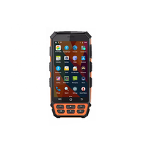 Lecteur et graveur RFID de poche avec écran LED, code QR UHF, 860-960Mhz, Android