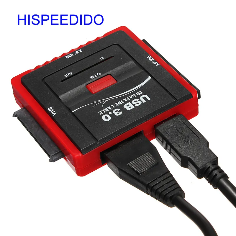 High Speed USB 3.0 A SATA IDE 2.5 Pollice 3.5 Pollice cavo Hard Disk Driver Converter Adapter All in 1 One Docking stazione