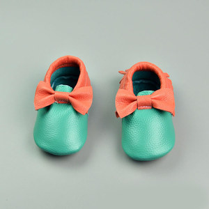 Prezzo all'ingrosso vendita moda vera pelle di pecora nappa scarpe da bambino ragazze calzature per bambini 0-3 anni scarpe da bambino per neonati - Product Image 3