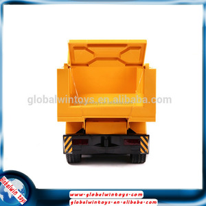 1/18 grande modelo de camión de auto viendo rc camión volquete con sonido y luz carro de descarga eléctrica venta - Product Image 5
