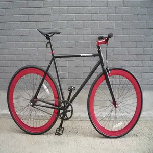 700C彩色成人固定齿轮自行车密封轴承固定自行车固定齿轮自行车